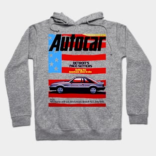 FORD MUSTANG - 80s magazine cover Hoodie